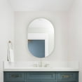thumbnail image 3 of SAFAVIEH Jax 24 Inch Aluminum Led Mirror, White, 3 of 13