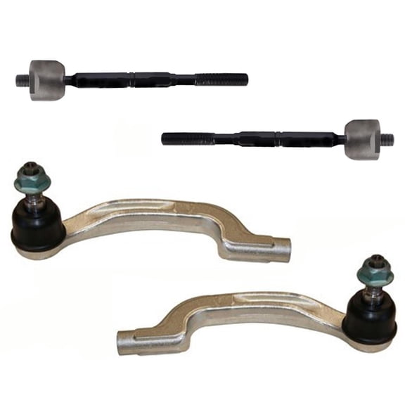 Front Left & Right Inner & Outer Tie Rods For Mercedes Benz CLA250 2014-2019