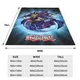 thumbnail image 4 of Yu-Gi-Oh Fleece Blanket Super Soft Cozy Warm Flannel Fleece Throw Blanket For Couch Bed Sofa Throw 40"X30", 4 of 7