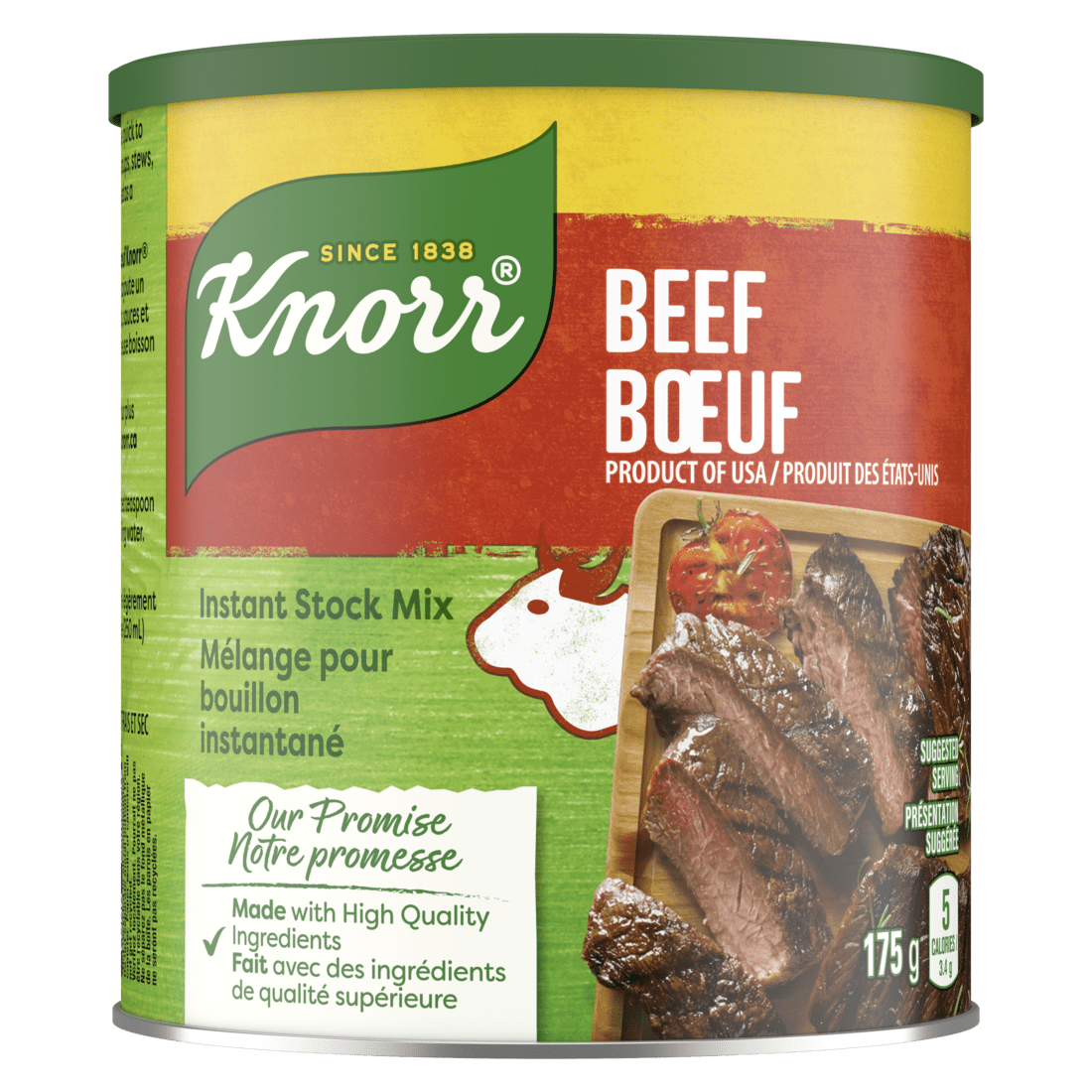 Bouillon instantané Knorr Bœuf 175 g Bouillon instantané