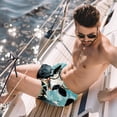 thumbnail image 2 of luoweisi Men's Beach Shorts Quick Dry Swim Trunks with Mesh Lining Cartoon Cow L, 2 of 5
