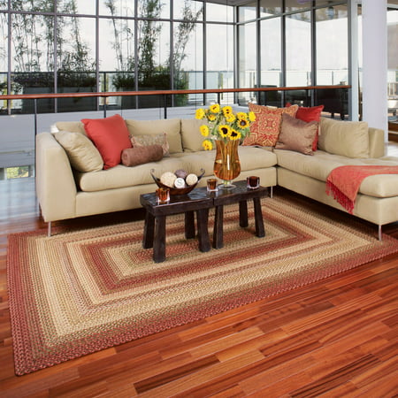 Homespice Decor Out-Durable Indoor/Outdoor Braided Area Rug - Barcelona
