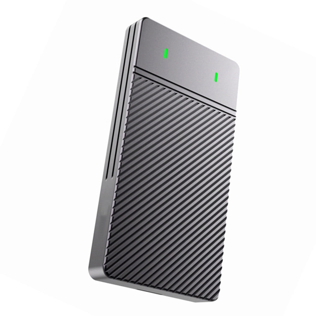 Zeiwohndc M2 SSD Case M2 NVMe SATA SSD Enclosure Adapter USBC External Enclosure