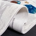 thumbnail image 5 of SAFAVIEH Art Studio Jerrie Abstract Area Rug, Ivory/Blue, 8' x 10', 5 of 8