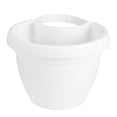thumbnail image 4 of FONDOTIN Creative White Plant Pot with Sturdy Storage Basket - Indoor Outdoor Decorative Planter, 4 of 8
