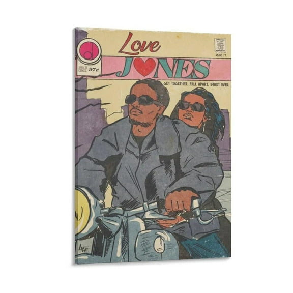 Love Jones Movie Poster 5 Canvas Painting Posters And Prints Wall Art for Living Room Bedroom Decor