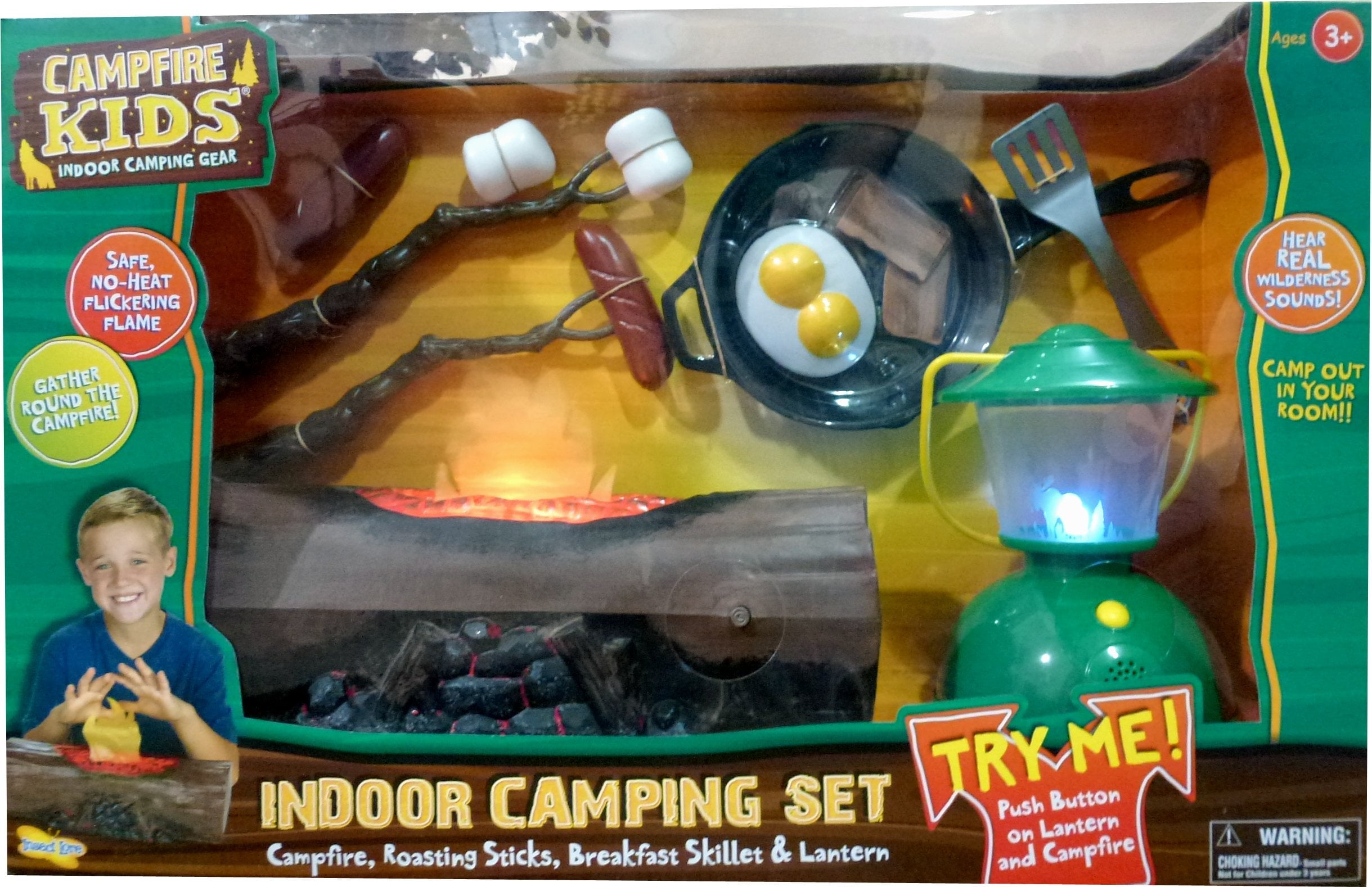 CAMPFIRE KIDS INDOOR CAMPING SET