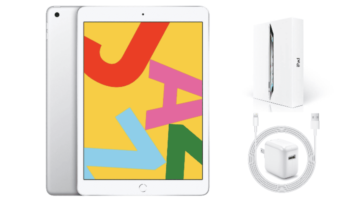 Apple iPad 7th Gen A2200 (WiFi + Cellular Unlocked) 128GB Space
