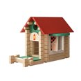 thumbnail image 2 of Luban bloques de construcción de madera para niños, mortaja y espiga, Educación Temprana, casa pequeña, juguetes de construcción multiforma, 2 of 4
