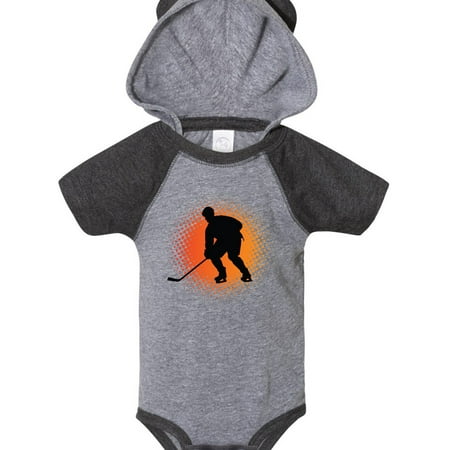 

Inktastic Play Hockey Sports Gift Baby Boy or Baby Girl Bodysuit