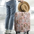 thumbnail image 2 of Poodle Dog and Flower Floral Luggage Cover Fashion Suitcase Cover Baggage Covers Fit 25-28 Inch Luggage (Go Travel), 2 of 5