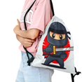 thumbnail image 2 of Stumble Guys Pattern With Drawstring Pocket 15.7 * 17.7 Inches Comfortable Fabric Fashionable And Practical Showcasing Style, 2 of 6