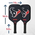 Franklin Sports NFL Houston Texans Pickleball Paddle Official NFL