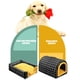 thumbnail image 5 of Colchoneta extraíble y lavable para mascotas | Cama para perros de doble cara, cálida y fresca | Colchoneta para gatos de tamaño completo o medio | Colchoneta de tela Oxford para dormir, 5 of 6