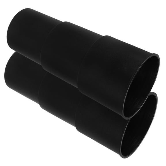 NICEXMAS Set of 2 Black Plastic Protective Covers for Hydraulic Office Chairs, Chair Parts Accessories