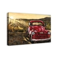 thumbnail image 2 of Creative Products Red Truck And Sunrise 30x20 Canvas Wall Art, 2 of 5