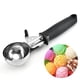 thumbnail image 2 of Cucharas para helado en acero inoxidable cuchara para helado con mango antideslizante para negro, 2 of 8