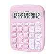 thumbnail image 1 of Mistaha Large Button Calculator with 12 Digits Display - Pink, Battery Not Included, 1 of 6