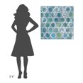thumbnail image 4 of Global Gallery Albena Hristova 'Stack of Tubes Blue' Canvas Wall Art, 4 of 4