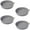 Gray, variant on RIONIMA 4Pcs Car Coasters,Edge Design Non-Slip Insert for Cup Holders,Black