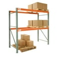 thumbnail image 5 of Global Industrial B2282530N 96 x 48 x 42 in. Tear Drop Starter Pallet Rack, Green & Orange, 5 of 5