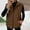 Brown, variant on Hueook Fall Jacket Womens Ladies Winter Vests Sleeveless Fleece Jacket Zip Up Stand Collar Long Warm Drawstring Coat with Pockets Outerwear Brown 2X