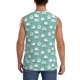 thumbnail image 4 of Balery Cute Sheeps Camisetas sin mangas para hombre, absorbe la humedad y protege contra el mal olor.-XX-Large, 4 of 7