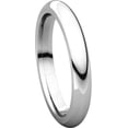 thumbnail image 6 of Platinum 3mm Comfort Fit Band - Size 4.5, 6 of 9