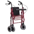 thumbnail image 2 of Andadera Ortopedica De Aluminio Y Silla De Ruedas Ligera Roja Eko Eko Mobility ER100401, 2 of 4