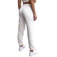 thumbnail image 3 of Qiylii Female Trousers, Elastic High Waist Sweatpants Ankle Banded Pants, 3 of 4