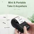 thumbnail image 3 of E210 Thermal Paper Roll Waterproof Self-adhesive Label Sticker Tape Compatible for E210 P50 Phomemo M110 M200 M220 Label Printer White 30x30mm, 3 of 6
