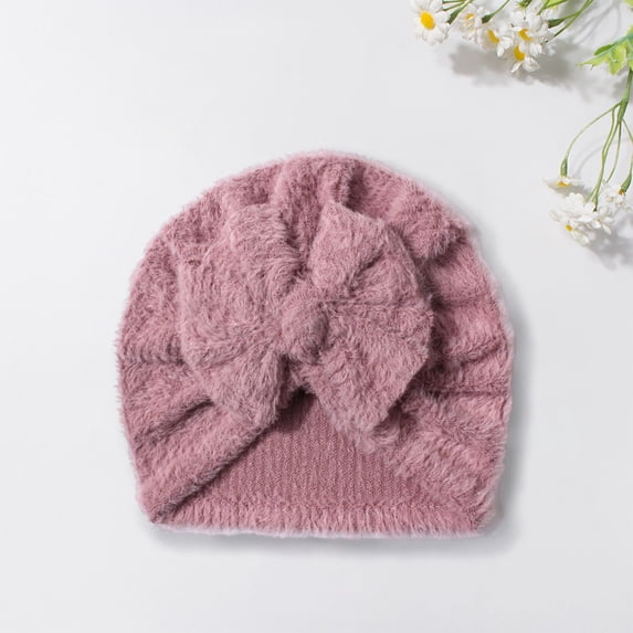 Splozh Beanies for Baby Girl Preemie Baby Hats Cotton Preemie Caps Warm Newborn Beanie Hat for Baby,Pink,One Size