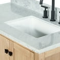 thumbnail image 3 of Ariel A043srcw2rvo Cambridge 43" Free Standing Single Basin Vanity Set - Oak / Carrara, 3 of 7