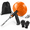 Orange-33FT, variant on 50ft Drain Auger Heavy Duty Plumbing Snake With Drill Adaptere Manually Or For Clog Shower Sinkes Gloves And Bag (green)