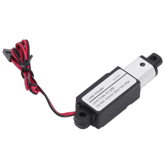Micro Linear Actuator 64N Aluminum Mini Electric Linear Motion Actuators With Holder For Electric Lift Tables