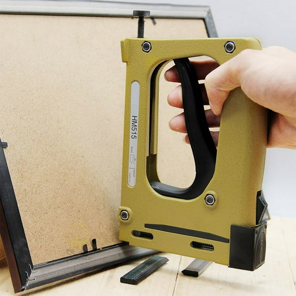 Ajuste Auticó de Unas de Alta Eficiencia Pistola Neumática de Aleación de Aluminio, Segura para Usar Herramientas de Pistola de Clavos Duraderos, para la Producción de
