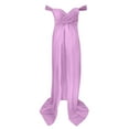 thumbnail image 7 of Edvintorg Maternity Dress Women Sexy Off Shoulder Solid Color Short Sleeve Long Maternity Dresses for Photography Pregnancy Dress Vestidos De Maternidad, 7 of 7
