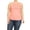 Peach, variant on Women's Plus Size Basic Sleeveless Racer Back Casual Solid Cami Tank Top XL-3XL