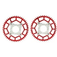 thumbnail image 1 of Oubit Mid Drive Chainring Spider Adapter,2pcs 104BCD Chainring Adapter Electric Bike Chainring Adapter Motor Bike Gear Adapter Best in Class, 1 of 8