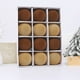 thumbnail image 5 of Paquete de 24 bolas navideñas flocadas para árbol | Adornos navideños colgantes de plástico marrón de 9 cm | Bolas navideñas duraderas y resistentes a la decoloración para árboles, coronas,, 5 of 9
