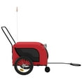thumbnail image 5 of vidaXL Pet Bike Trailer Bicycle Cargo Dog Stroller Oxford Fabric and Iron, 5 of 10