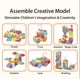 thumbnail image 3 of Bloques de construcción STEM Gear, juguete CZOALX Montessori Electric, 3 of 7