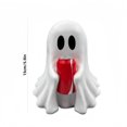 thumbnail image 3 of Halloween Cute Ghost Holding Coke Figurine, Resin Tabletop Decor for Party Shelf Display, 3 of 7