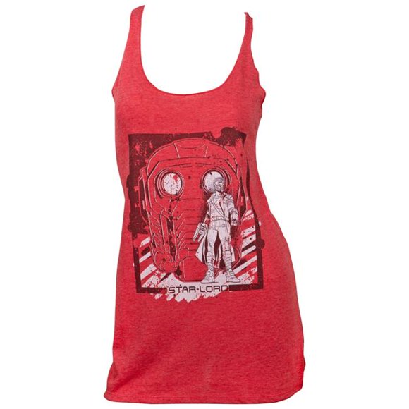 Starlord 838126-small Guardians of the Galaxy Mask Womens Tank Top&#44; Small