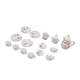 thumbnail image 1 of Accesorios para casa de muñecas en miniatura, 15 piezas de té para casa de muñecas, juego de té para casa de muñecas, mini tazas de té, características mejoradas, 1 of 12