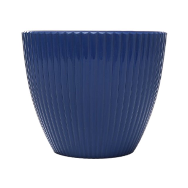 Monstrate Macetas de plantas suculentas innovadoras y elegantes para interior y exterior, accesorios para bonsái, macetas para flores, macetas Jardín y Patio Azul profundo 15 CM