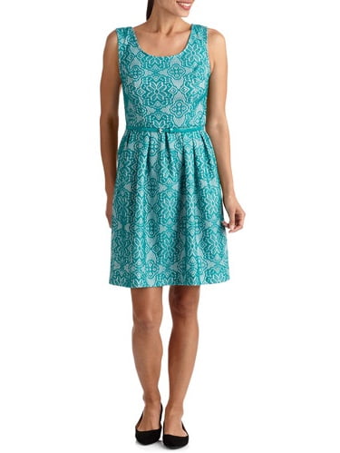 George Women's Belted Lace Dress - Walmart.com
