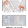 thumbnail image 4 of Difusor de Co2 para acuario, sistema atomizador de Co2 para acuario, mini difusor de Co2 acrílico transparente para pecera, planta de agua acuática, L, 4 of 5