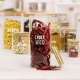 thumbnail image 2 of 12 pz Frascos Especieros de Vidrio Con Tapa De Bamboo 750 ml Organiseiton Organiza tu Espacio, 2 of 4