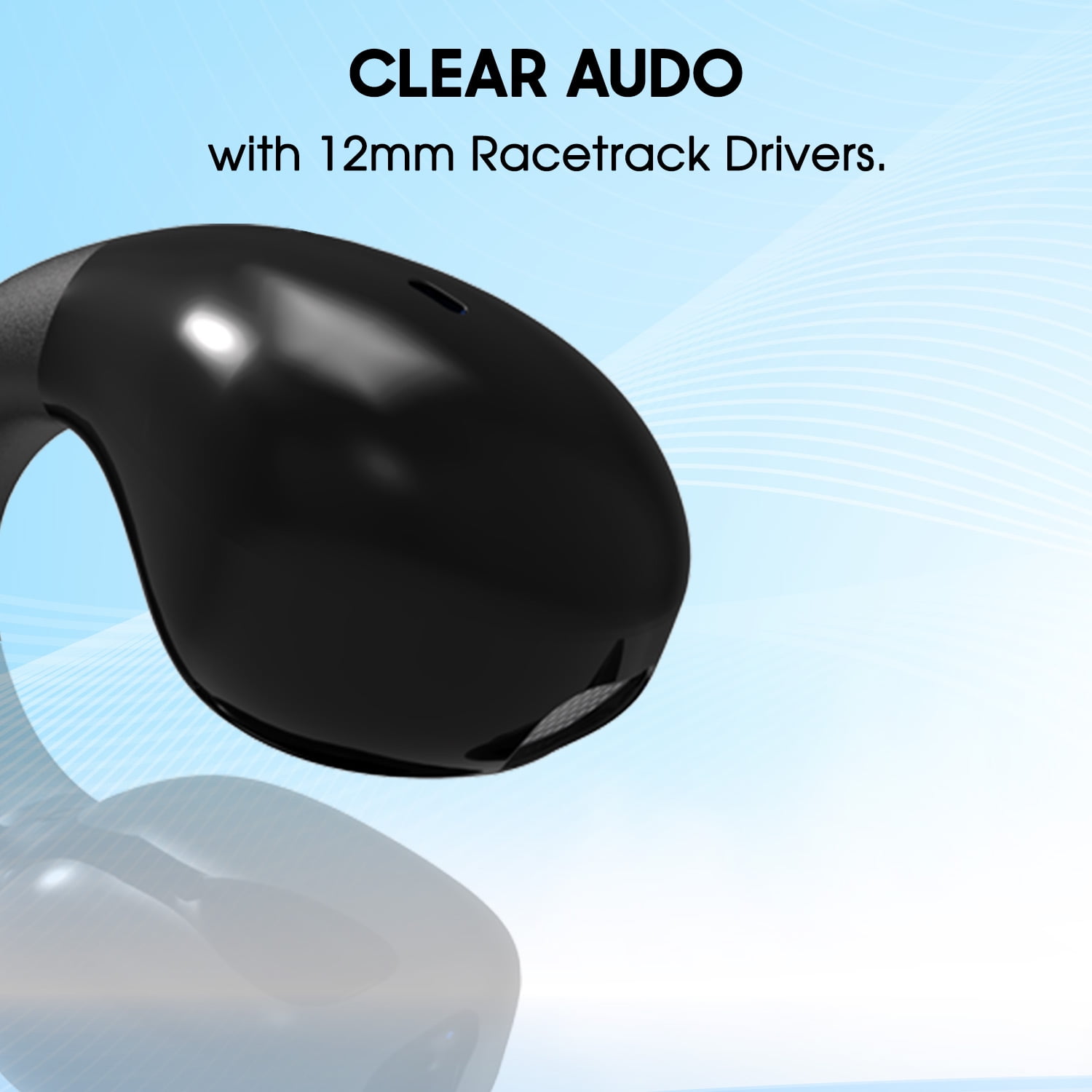 C1Pro Ear Clip Earbuds Clip On Ear Buds Wireless Bluetooth Earbuds Freeclip Bluetooth Headphones Open On Earring Cuff Earbud Earrings Clips Free Bud For Ears Glasses Living Need Open-Ear Comfort